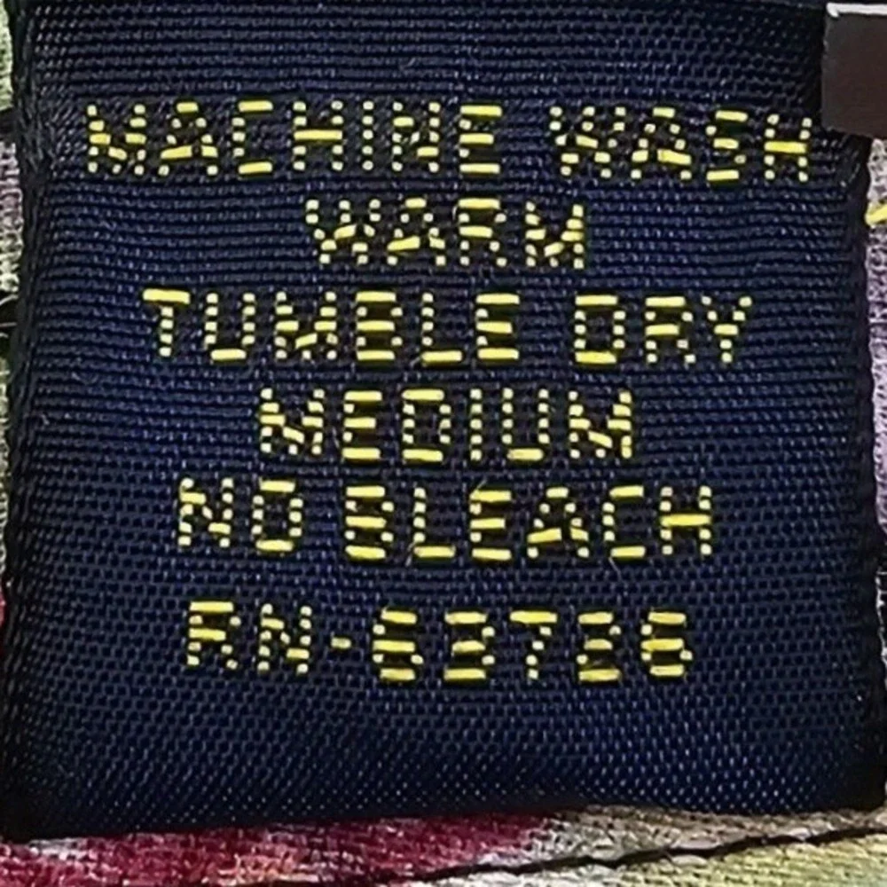 Tango by Max Raab Mens Large Floral Button Down Shirt Vintage Cotton Made in USA - Picture 10 of 11